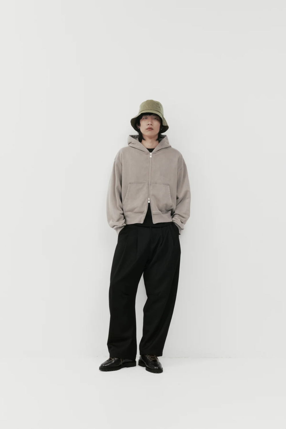 Tailored Hood - Aged Grey | PORTER JAMES SPORTS | Mad About The Boy