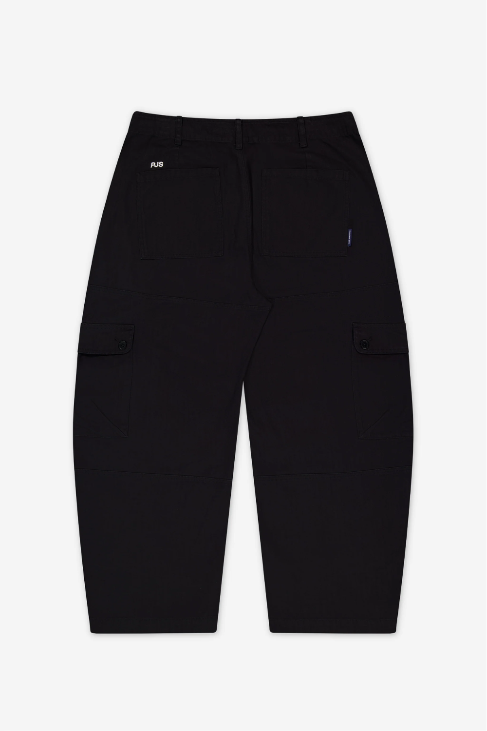 Dart-Knee Cargo Pants - Washed Black Herringbone | PORTER JAMES SPORTS | Mad About The Boy