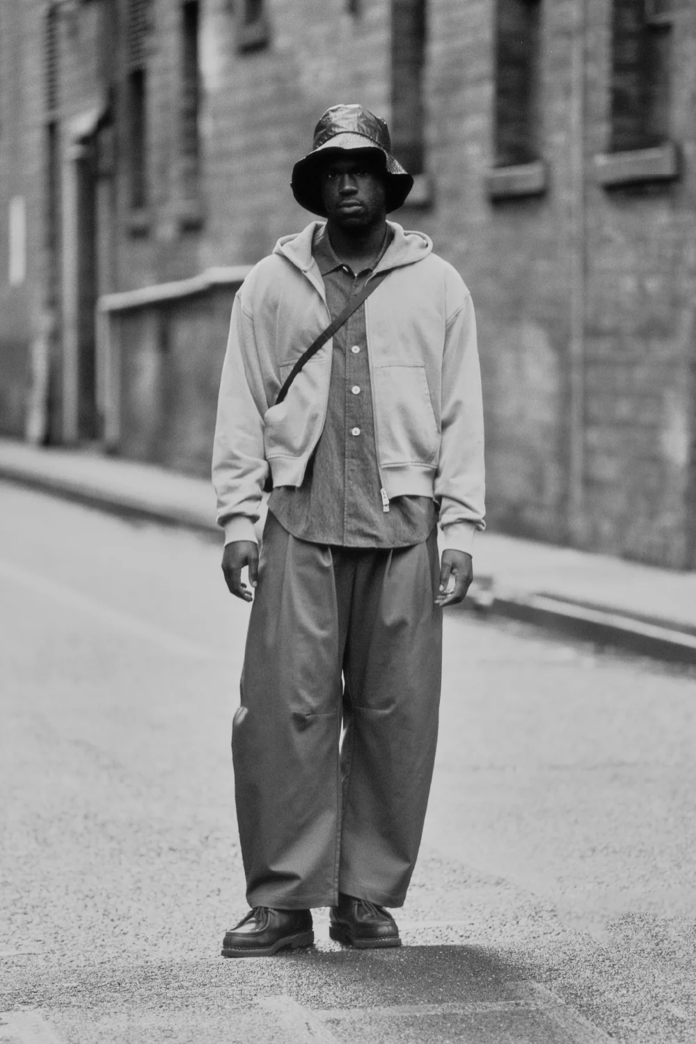 Tailored Hood - Aged Grey | PORTER JAMES SPORTS | Mad About The Boy