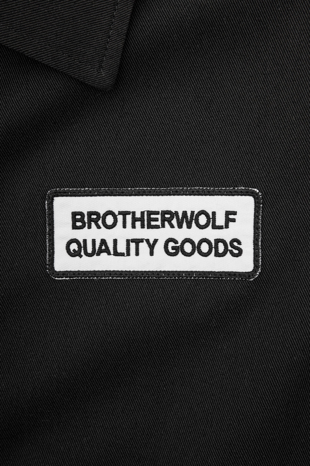 Trucker Jacket - Black | Brotherwolf | Mad About The Boy