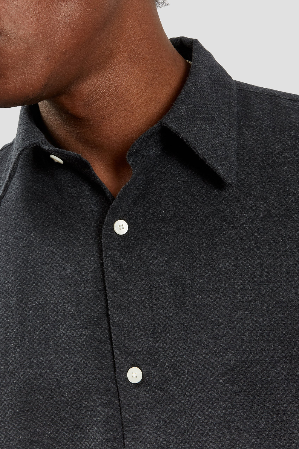 Fairly Normal / Box Shirt Cotton-Cashmere Grey | Fairly Normal | Mad About The Boy