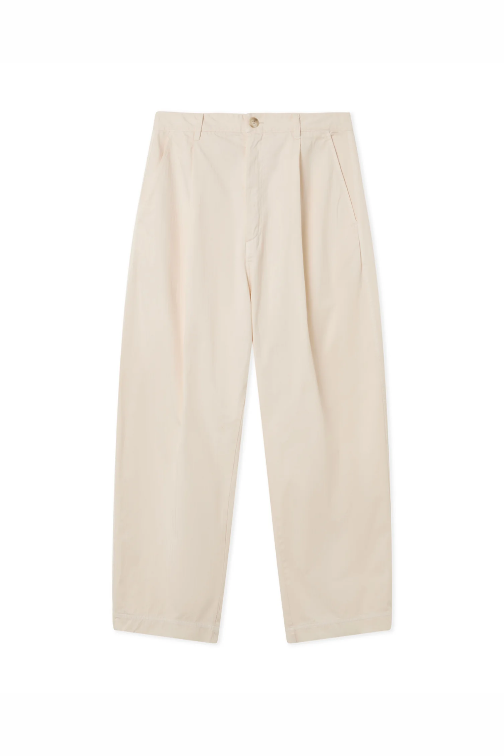 ASHA JASPER - Volume Trouser - Natural Herringbone | ASHA JASPER | Mad About The Boy