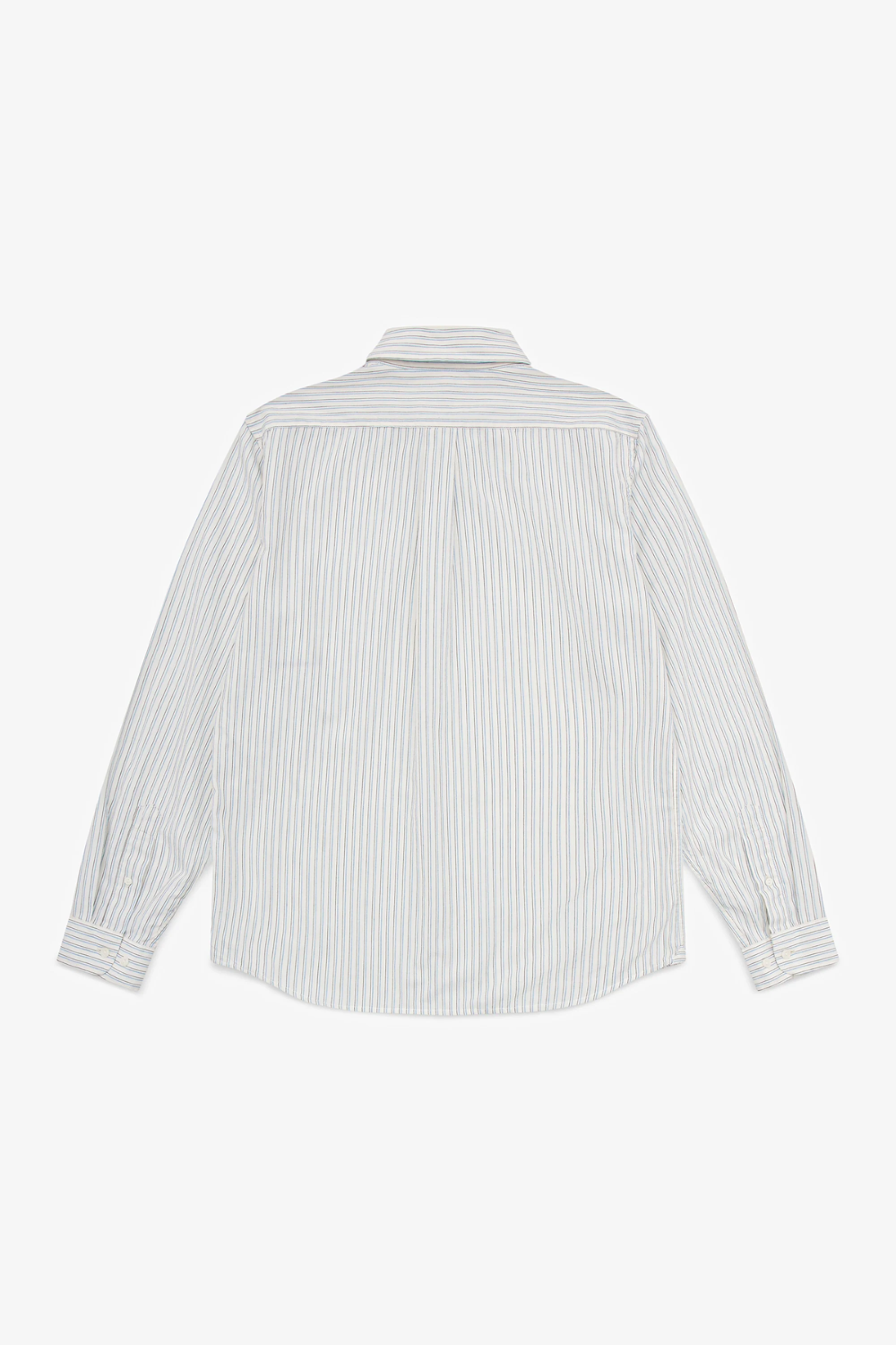 Script L/S Shirt - White Stripe | Brotherwolf | Mad About The Boy