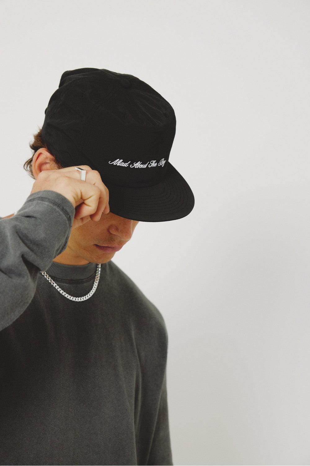 Mad About The Boy Script Logo Cap - Black | Mad About The Boy | Mad About The Boy