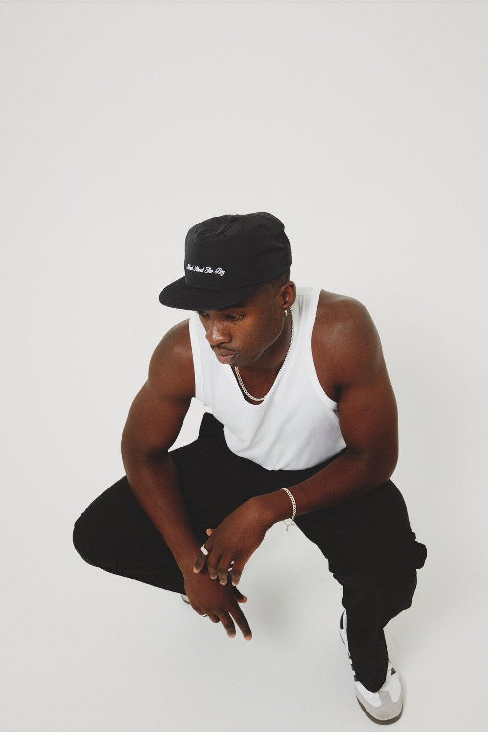 Mad About The Boy Script Logo Cap - Black | Mad About The Boy | Mad About The Boy