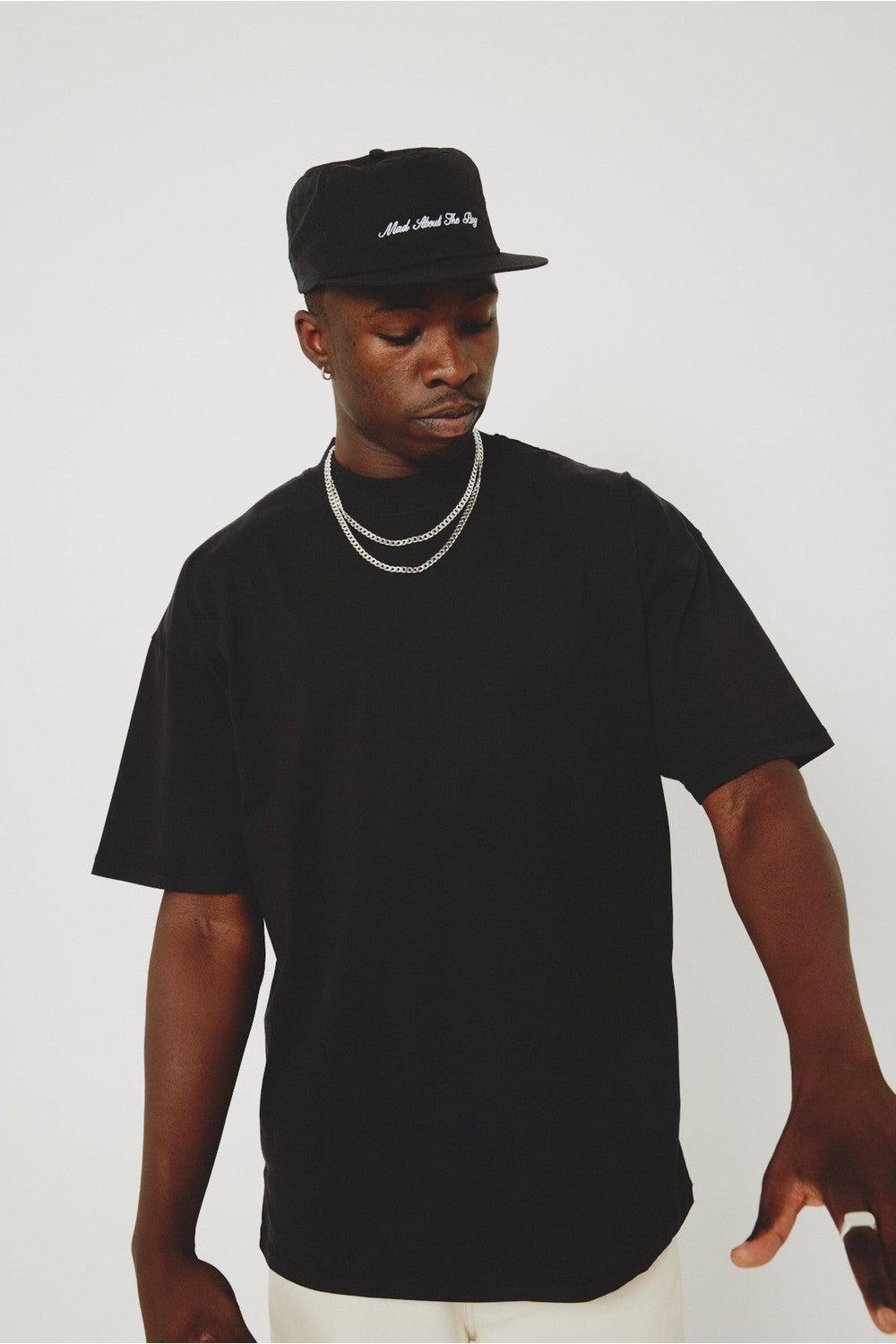 Commoners Mens Oversized Tee - Black | COMMONERS | Mad About The Boy