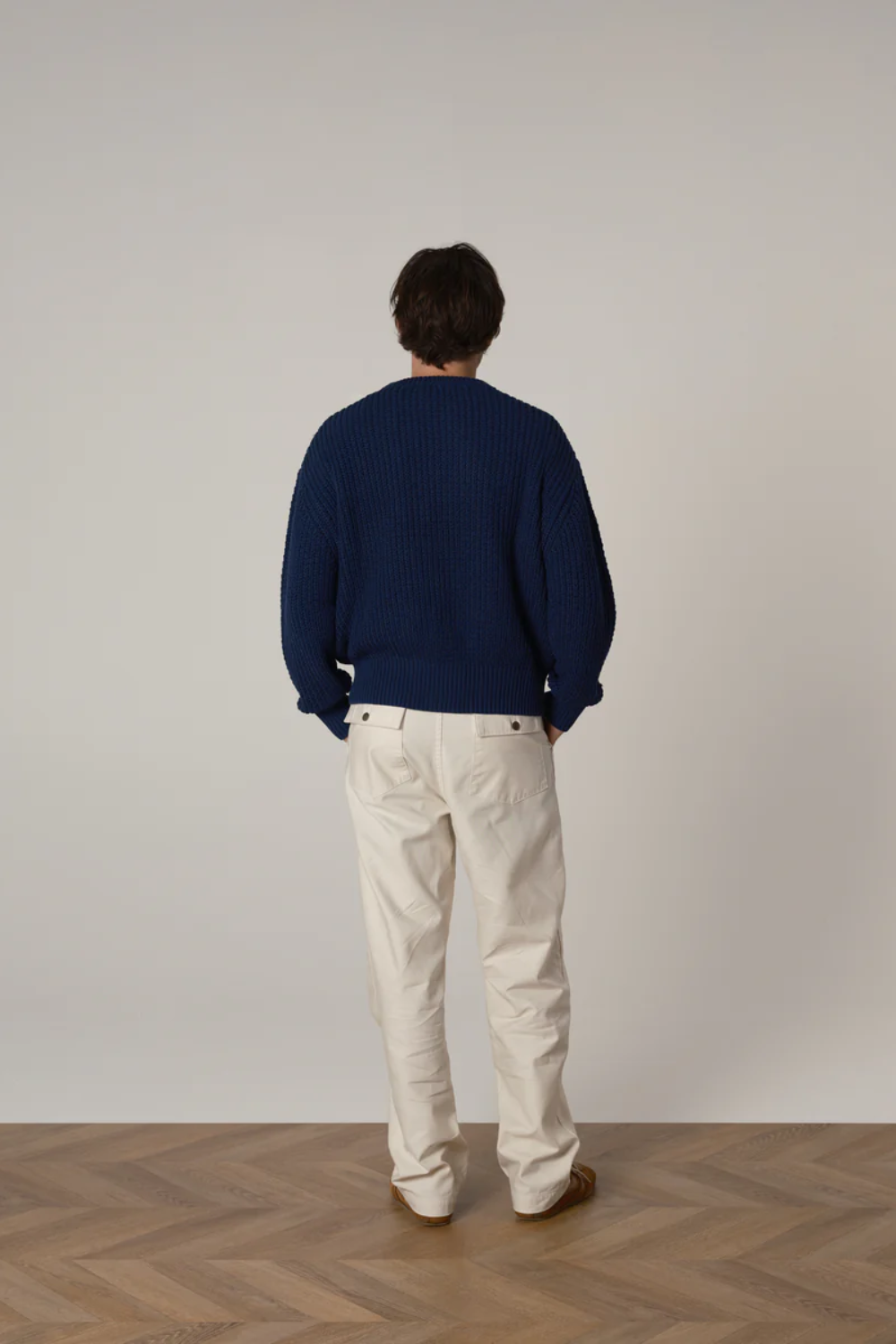 Every Other Thursday - Fishermans Knit - Navy | Every Other Thursday | Mad About The Boy