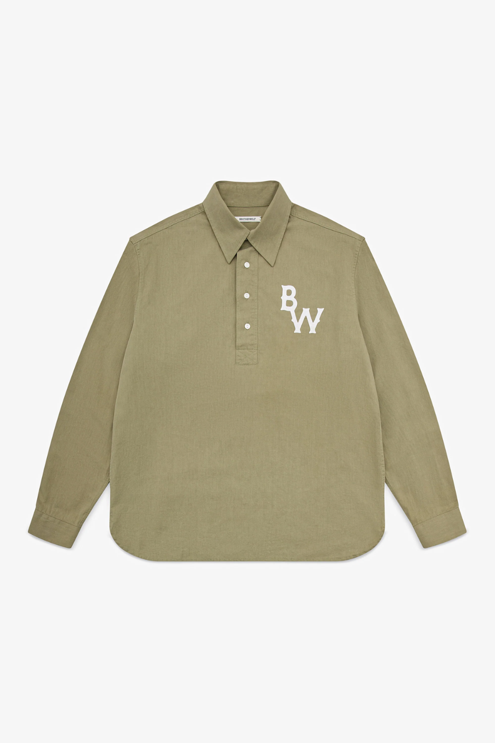 Benny L/S Shirt - Green | Brotherwolf | Mad About The Boy