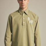 Benny L/S Shirt - Green | Brotherwolf | Mad About The Boy