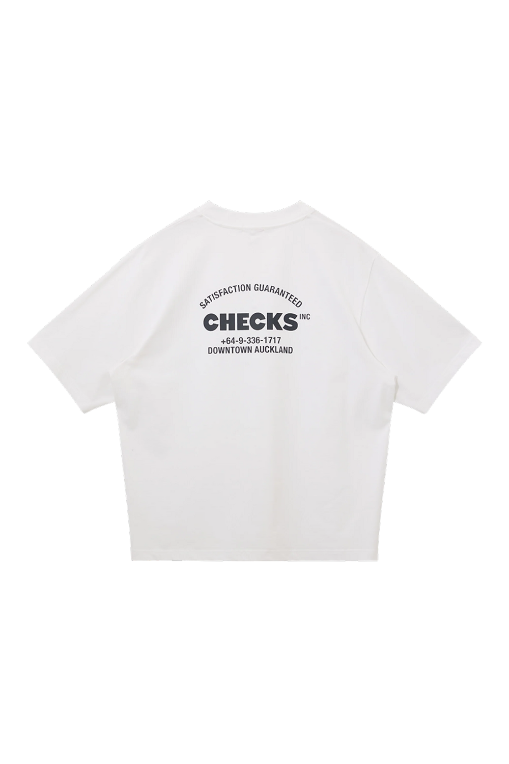 Lockup T-Shirt - White | Checks Downtown | Mad About The Boy
