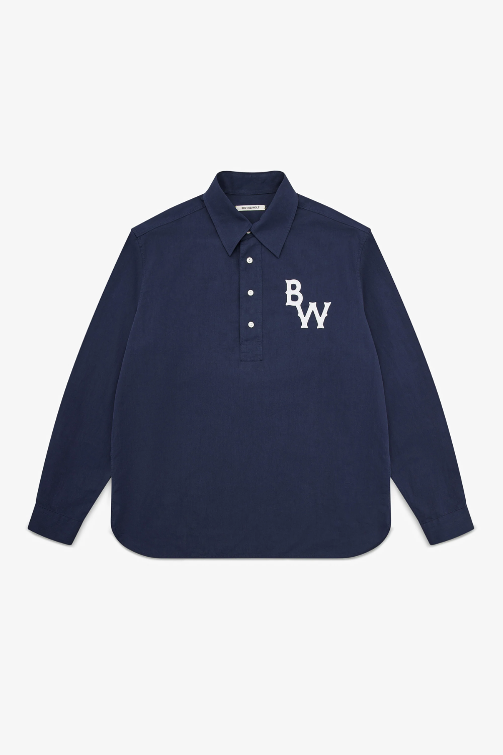 Benny L/S Shirt - Navy | Brotherwolf | Mad About The Boy