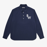 Benny L/S Shirt - Navy | Brotherwolf | Mad About The Boy