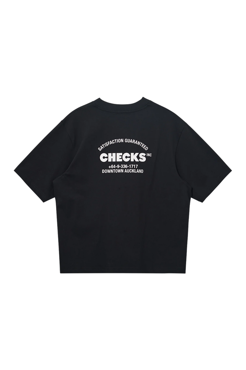 Lockup T-Shirt - Black | Checks Downtown | Mad About The Boy