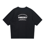 Lockup T-Shirt - Black | Checks Downtown | Mad About The Boy