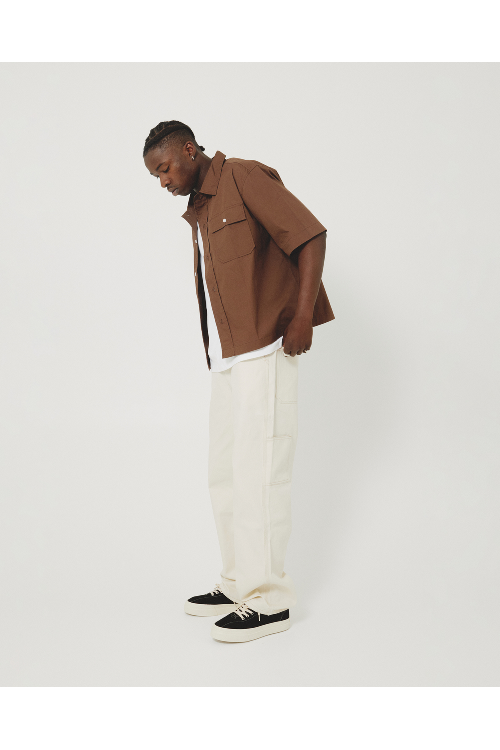 Commoners Mens Carpenter Pant - Ecru | COMMONERS | Mad About The Boy