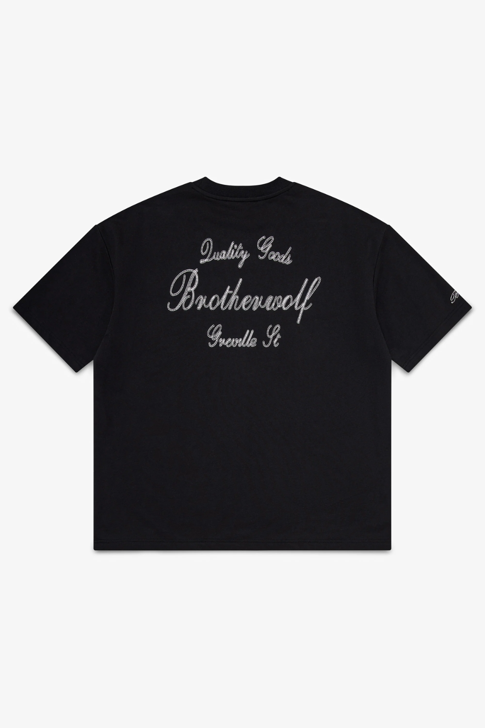 Quality Goods Tee - Black | Brotherwolf | Mad About The Boy