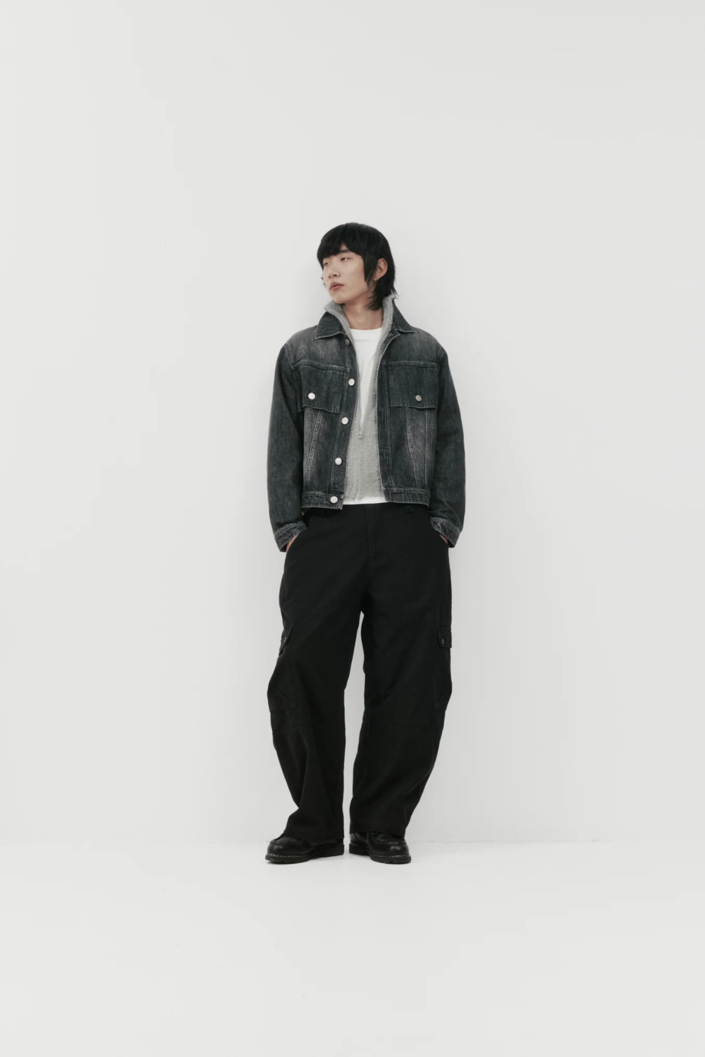 Brushed Knitted Zip Up / Grey | PORTER JAMES SPORTS | Mad About The Boy