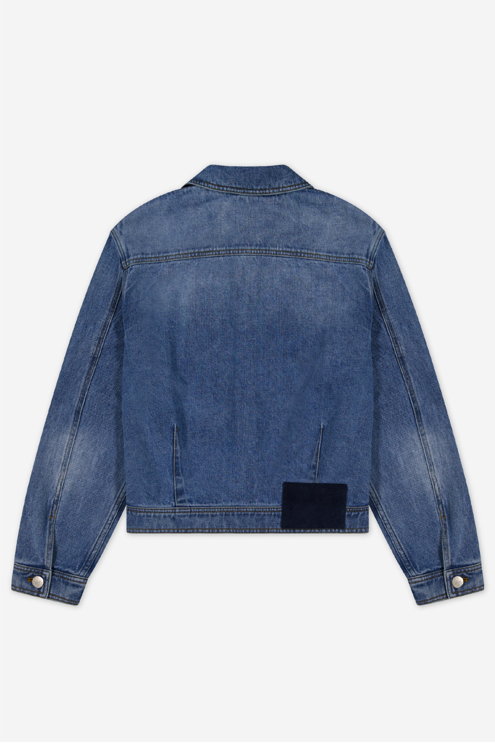 Denim Trucker Jacket - Light Mid-Wash | PORTER JAMES SPORTS | Mad About The Boy