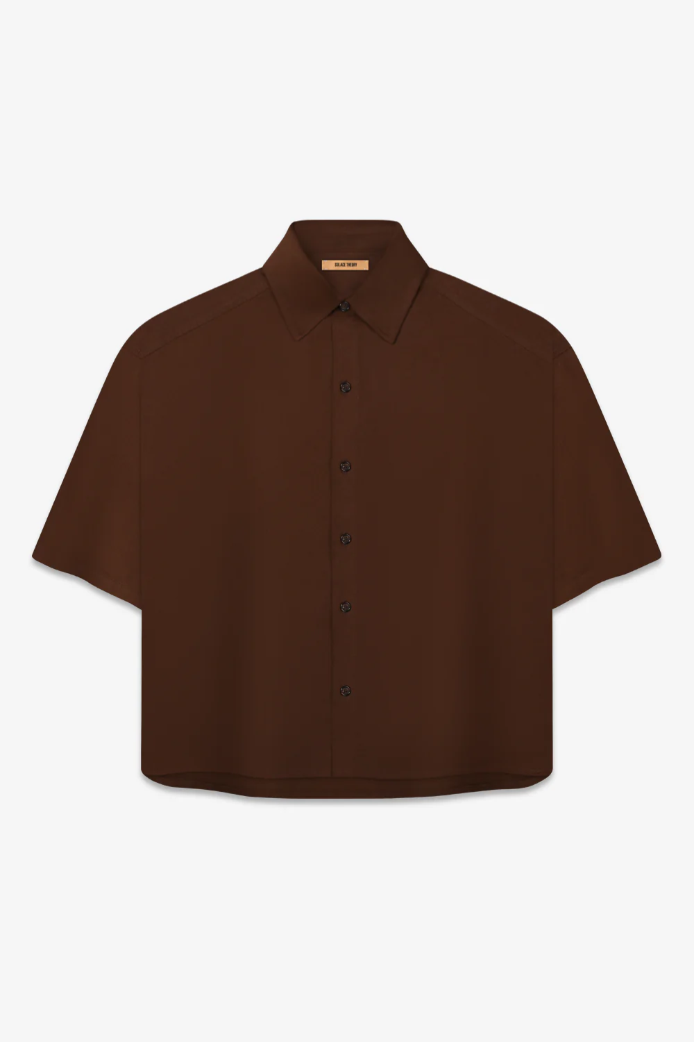 SS Twill Shirt - Tobacco | SOLACE THEORY | Mad About The Boy