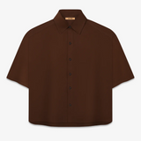 SS Twill Shirt - Tobacco | SOLACE THEORY | Mad About The Boy