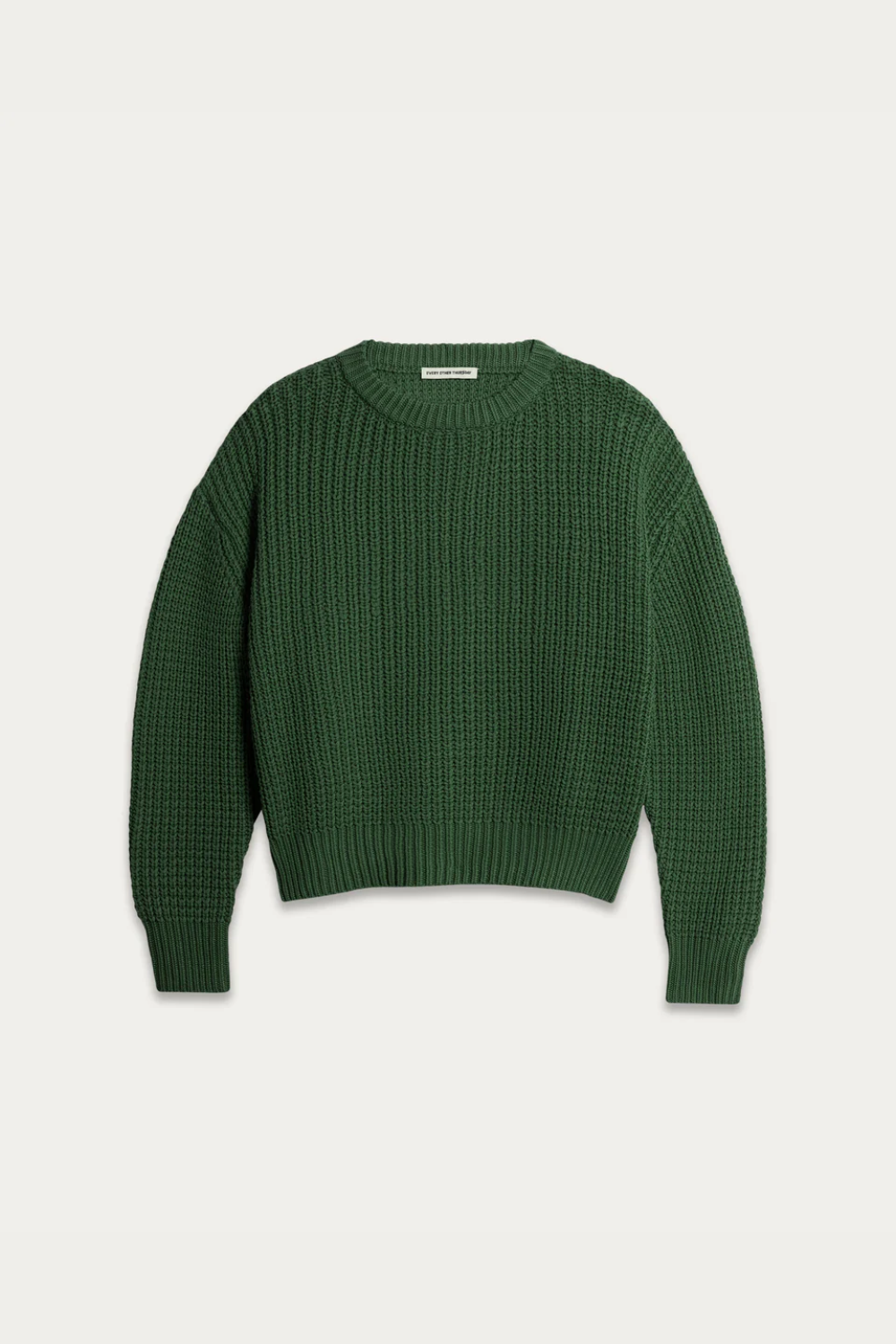 Every Other Thursday - Fishermans Knit - Green | Every Other Thursday | Mad About The Boy