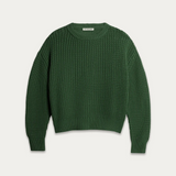 Every Other Thursday - Fishermans Knit - Green | Every Other Thursday | Mad About The Boy