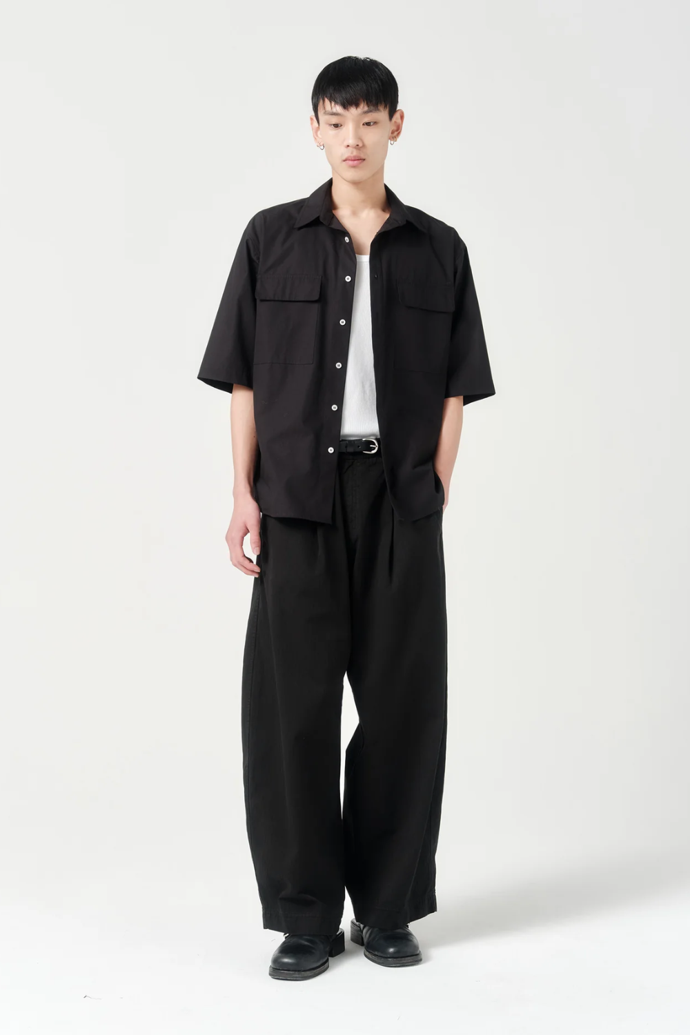 ASHA JASPER - Utility Shirt - Japanese Cotton Canvas | ASHA JASPER | Mad About The Boy