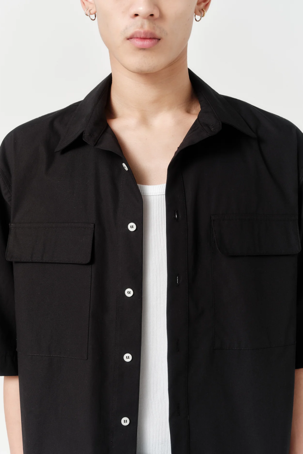 ASHA JASPER - Utility Shirt - Japanese Cotton Canvas | ASHA JASPER | Mad About The Boy