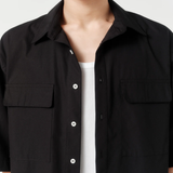 ASHA JASPER - Utility Shirt - Japanese Cotton Canvas | ASHA JASPER | Mad About The Boy