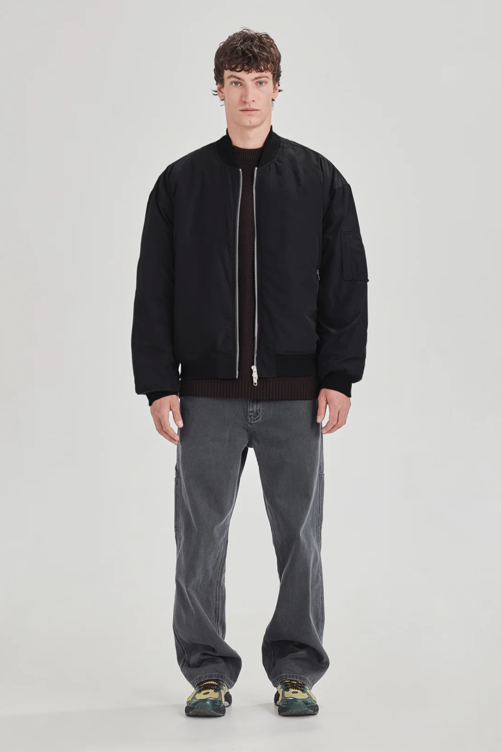BOMBER JACKET - BLACK | COMMONERS | Mad About The Boy