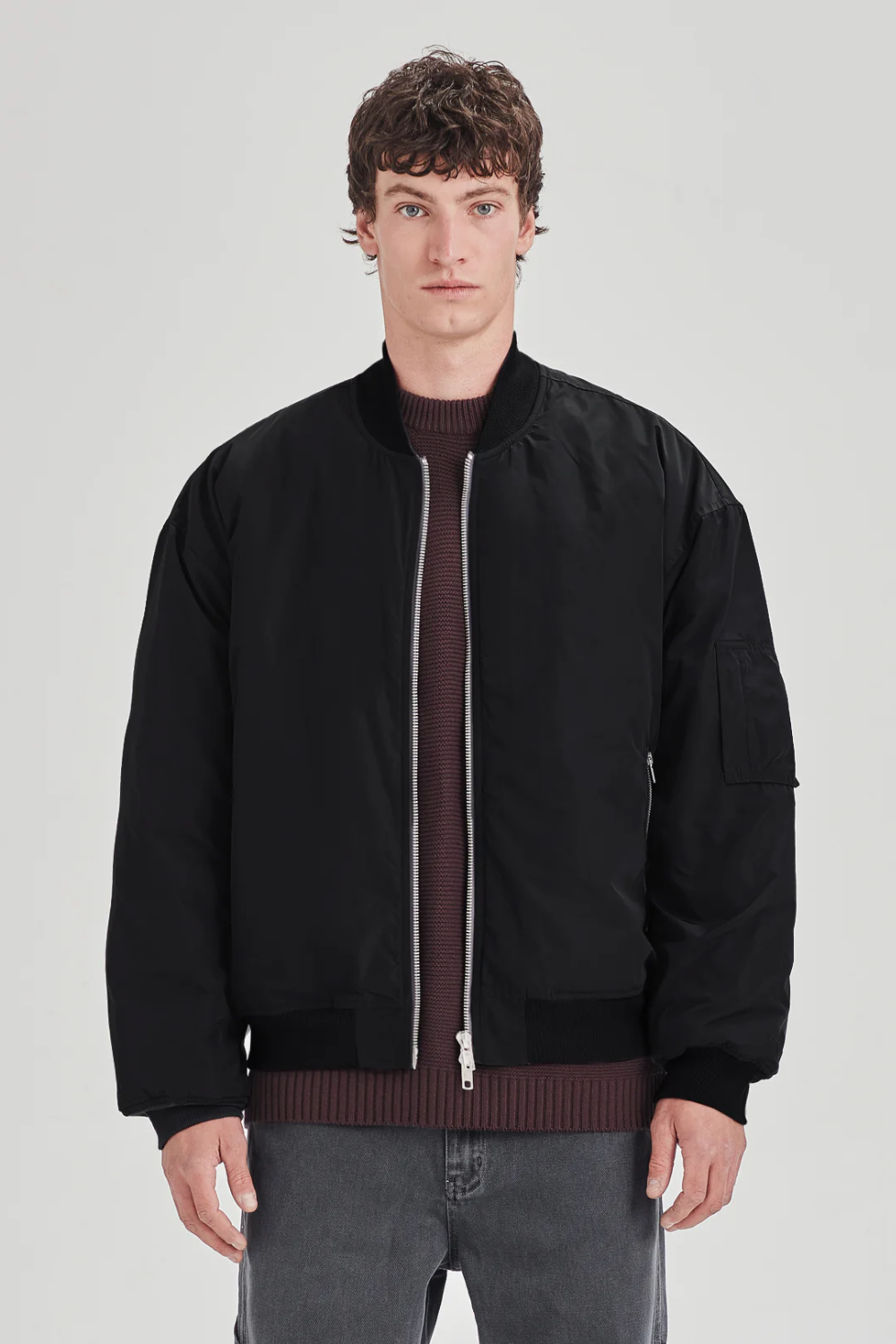 BOMBER JACKET - BLACK | COMMONERS | Mad About The Boy