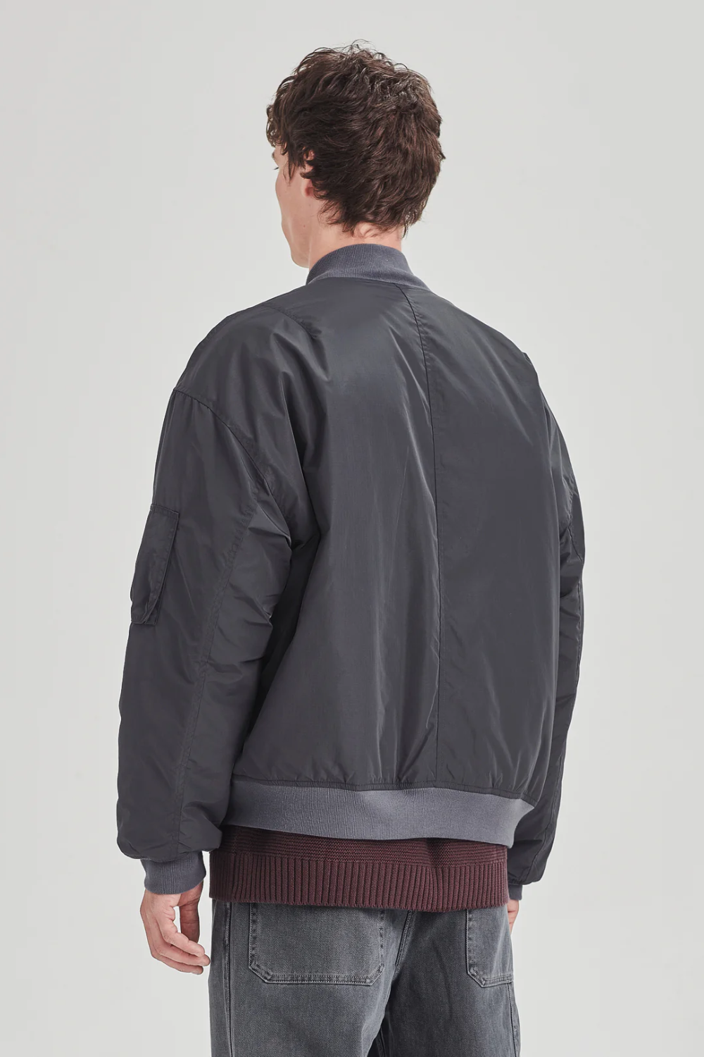 BOMBER JACKET - STEEL | COMMONERS | Mad About The Boy