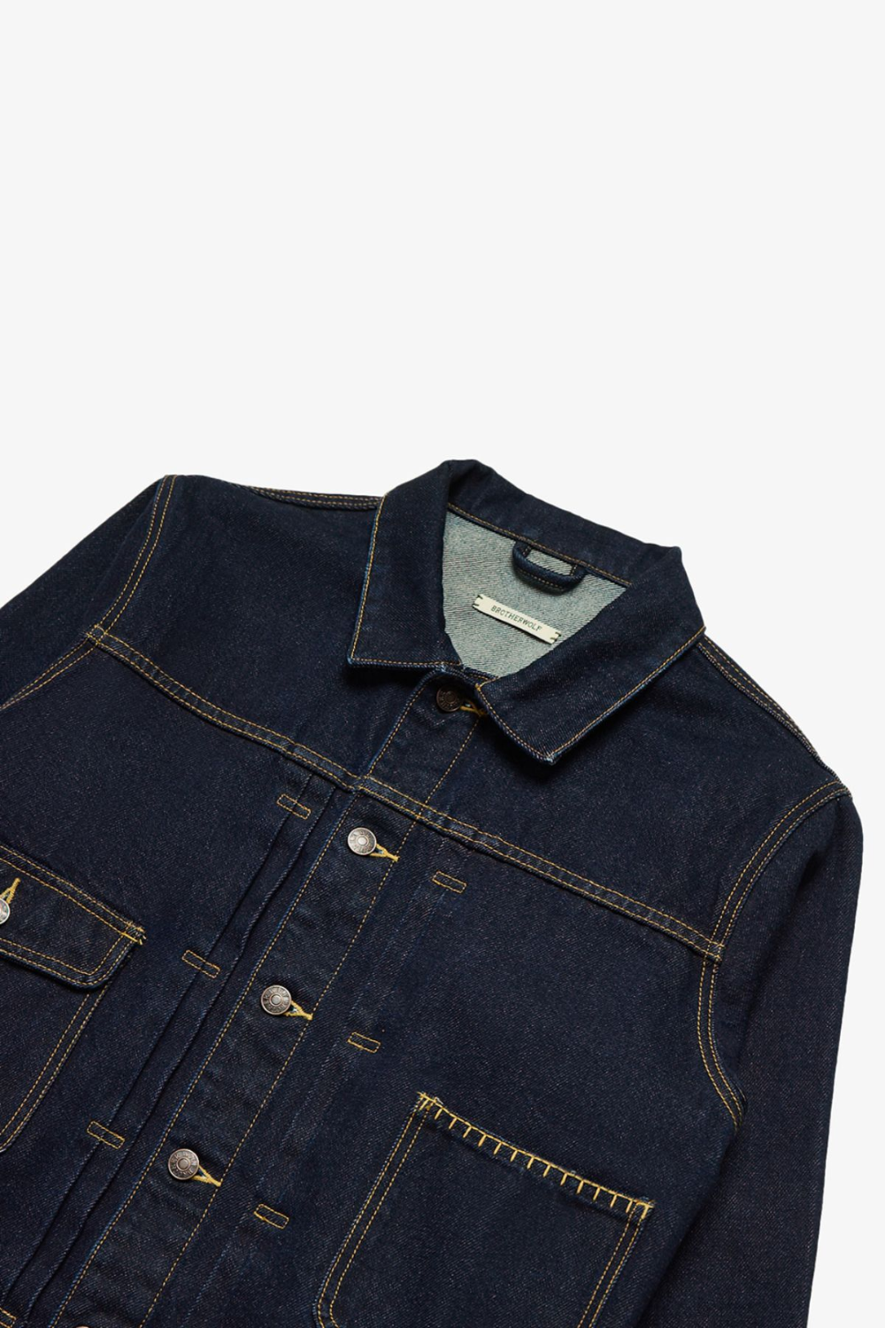 Brother Wolf Duty Jacket Indigo | Brotherwolf | Mad About The Boy