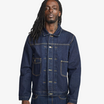 Brother Wolf Duty Jacket Indigo | Brotherwolf | Mad About The Boy