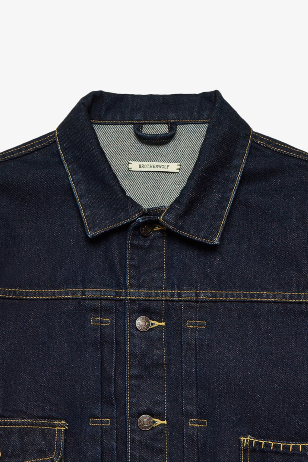 Brother Wolf Duty Jacket Indigo | Brotherwolf | Mad About The Boy