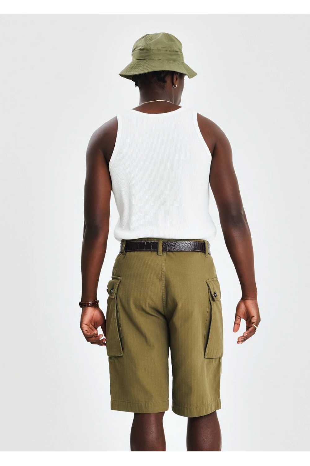 Brother Wolf Perforated Tank White | Brotherwolf | Mad About The Boy