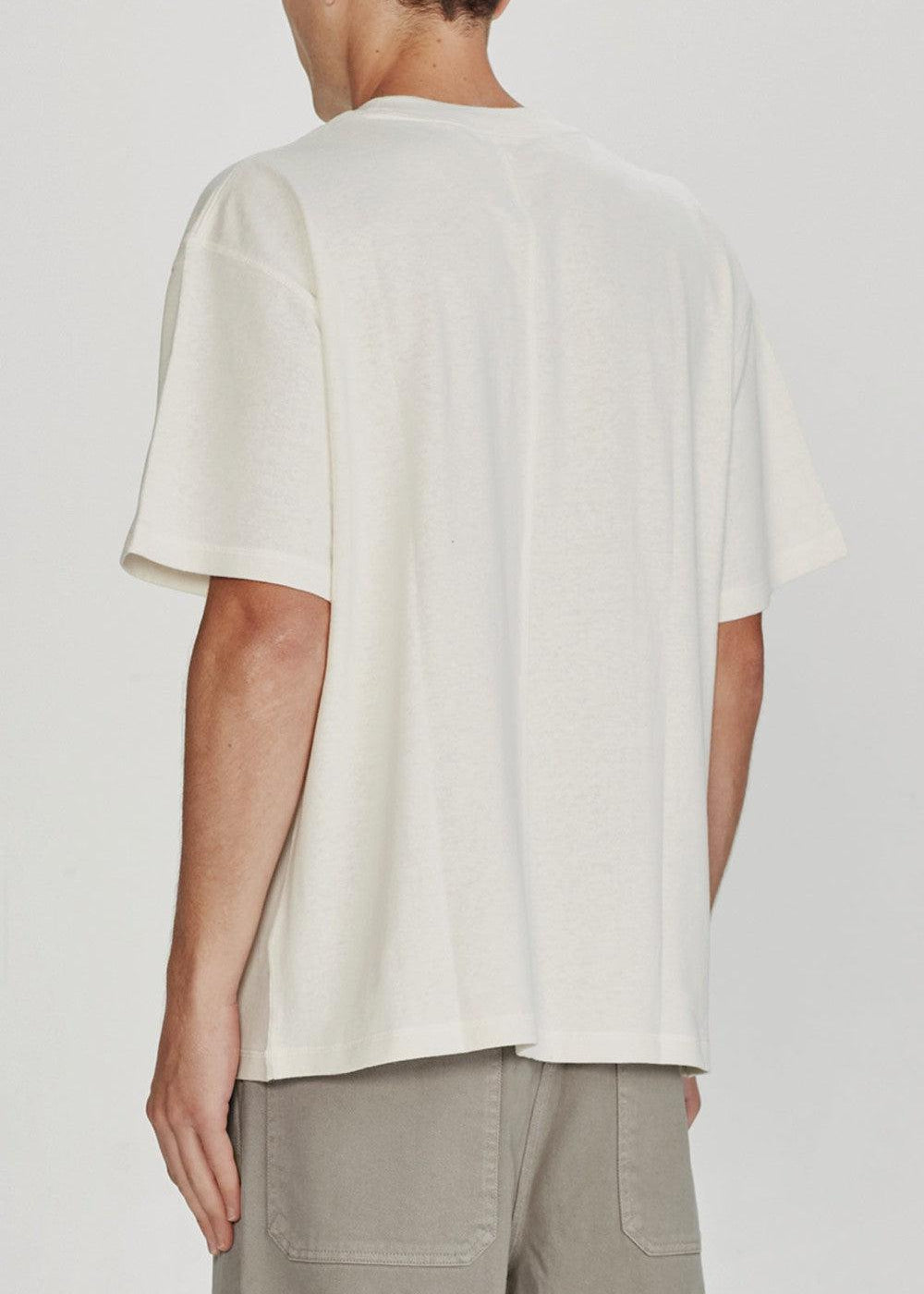 Commoners Hemp Jersey SS Tee - Rice White | COMMONERS | Mad About The Boy