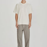 Commoners Hemp Jersey SS Tee - Rice White | COMMONERS | Mad About The Boy