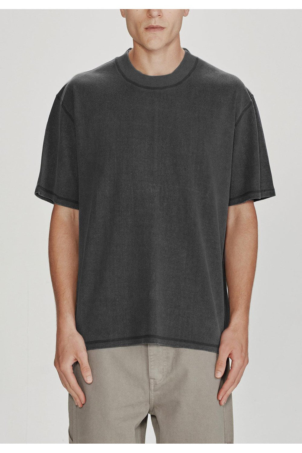Commoners Hemp Jersey SS Tee Vintage Grey | COMMONERS | Mad About The Boy