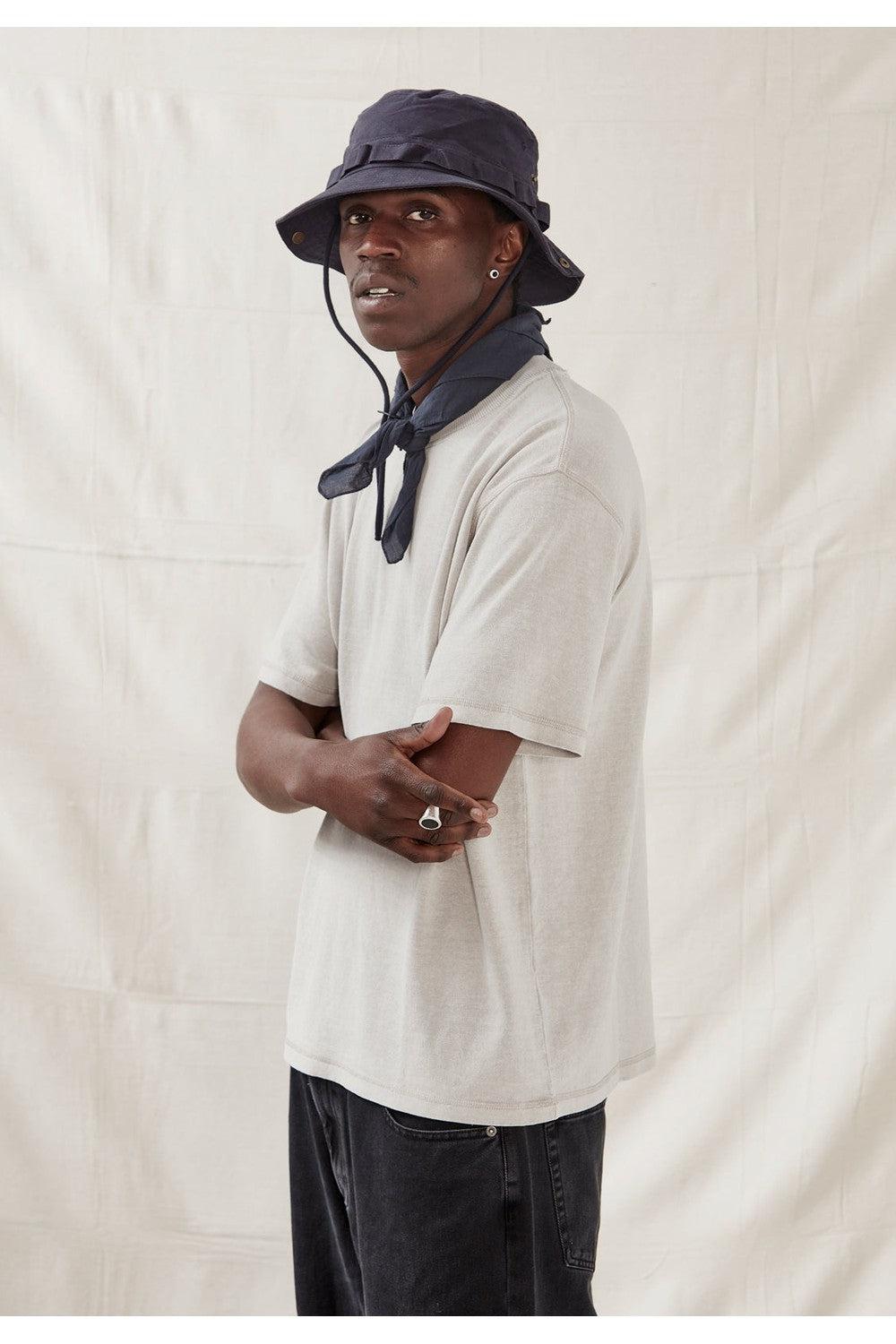 Commoners Hemp Jersey SS Tee Vintage Stone | COMMONERS | Mad About The Boy