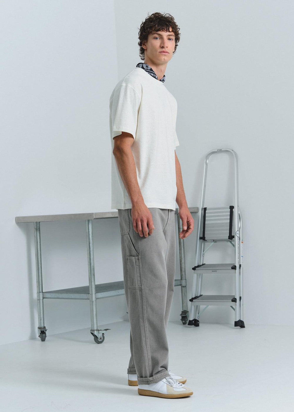 COMMONERS MENS CARPENTER PANT, VINTAGE SMOKE | Mad About The Boy | Mad About The Boy