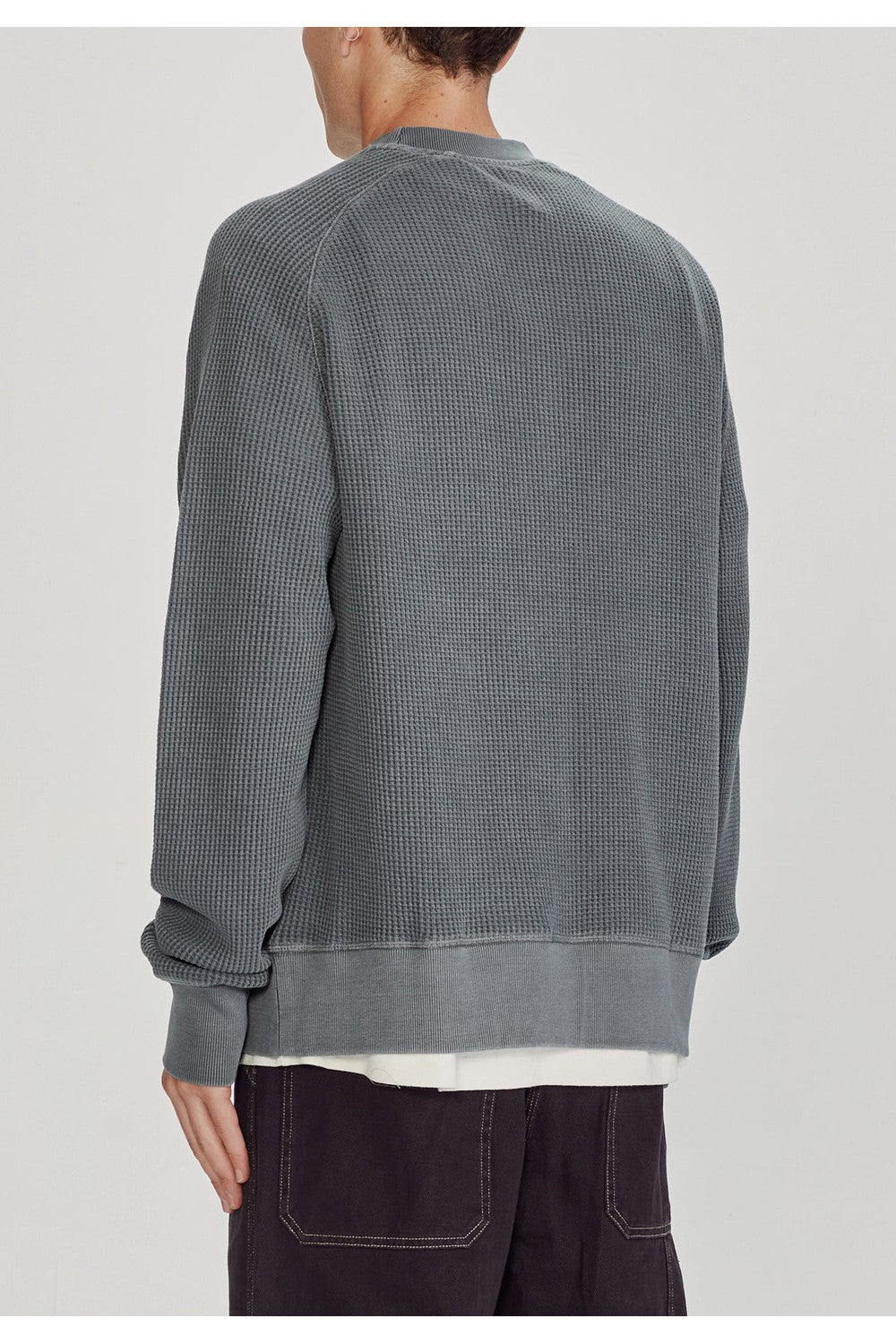 Commoners Heavy Waffle L/S Vintage Stormy | COMMONERS | Mad About The Boy