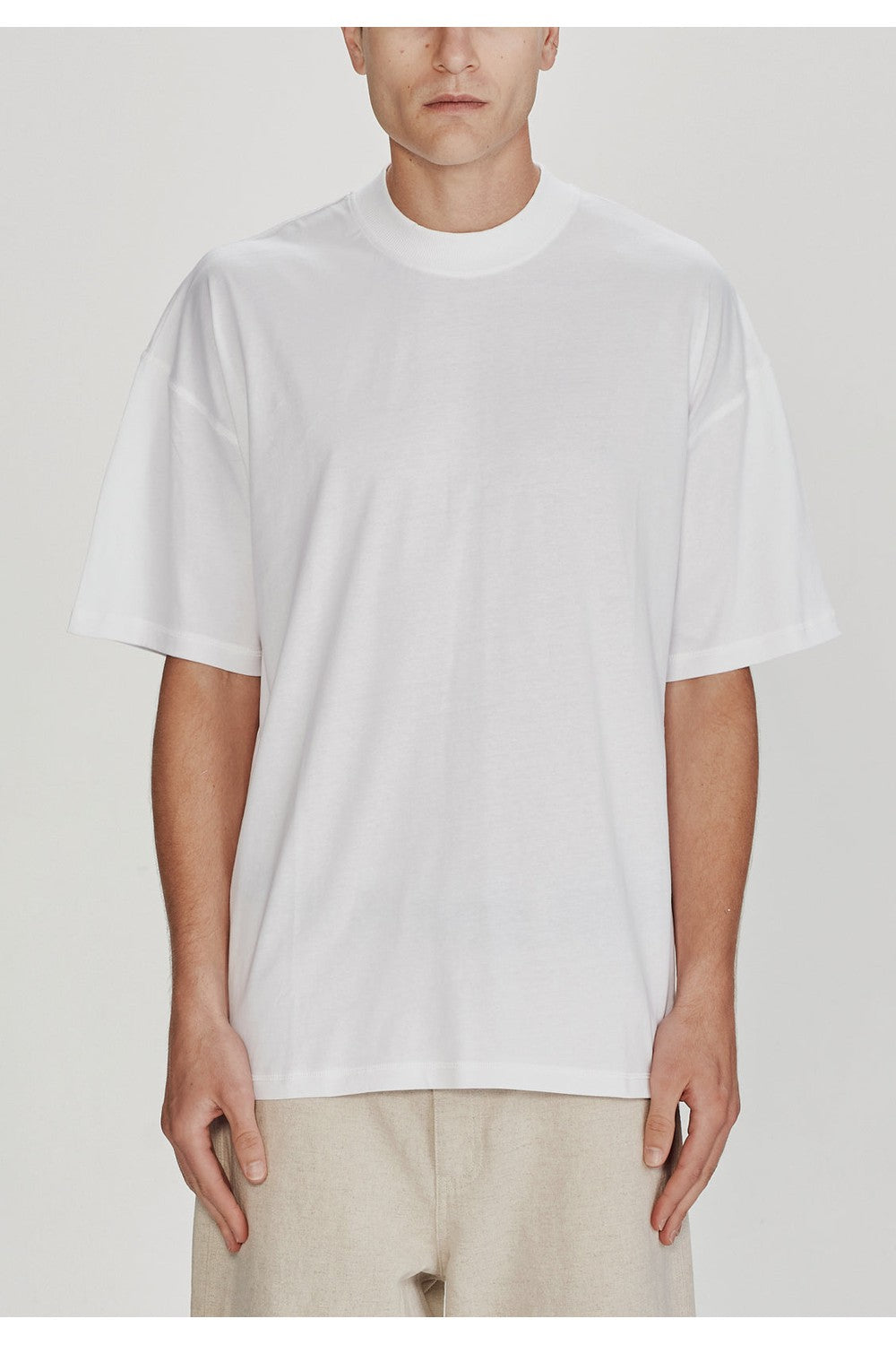 Mens Oversized Tee - White | COMMONERS | Mad About The Boy