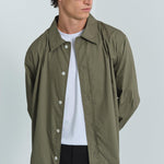 Commoners Box Fit LS Poplin Shirt Olive | COMMONERS | Mad About The Boy