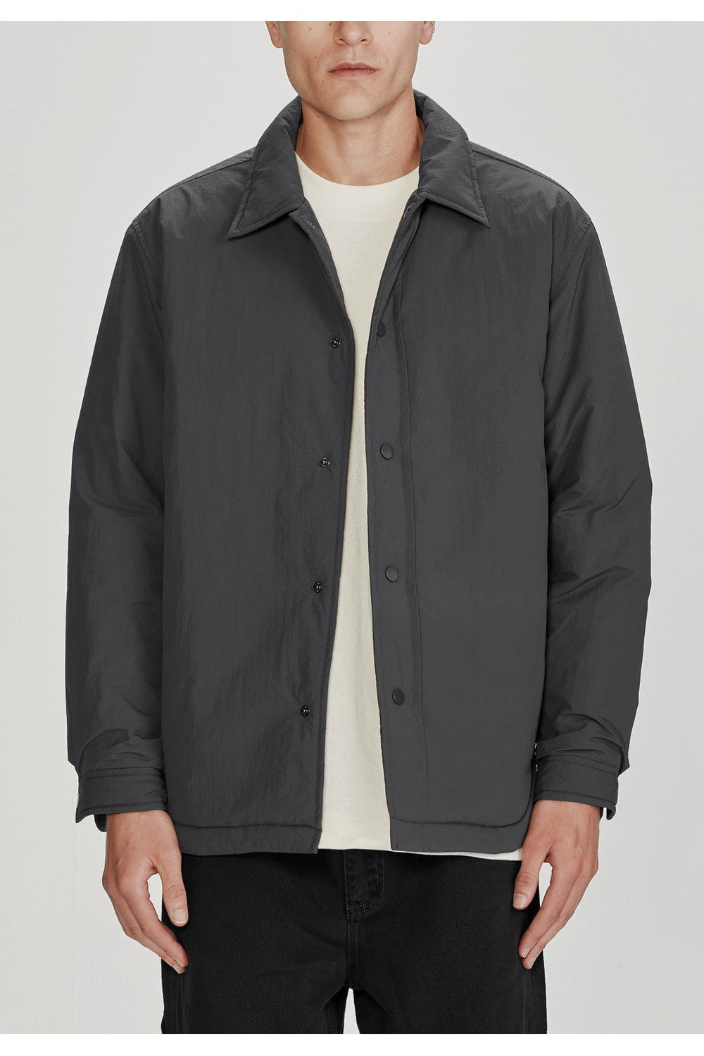 Padded Overshirt - Charcoal | COMMONERS | Mad About The Boy