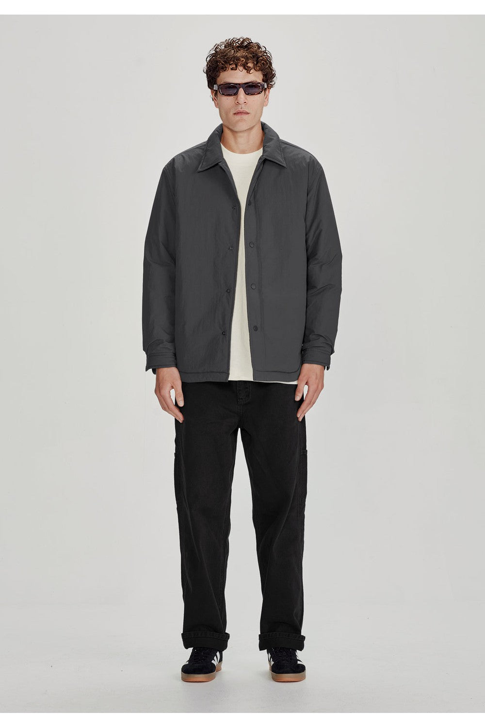 Padded Overshirt - Charcoal | COMMONERS | Mad About The Boy