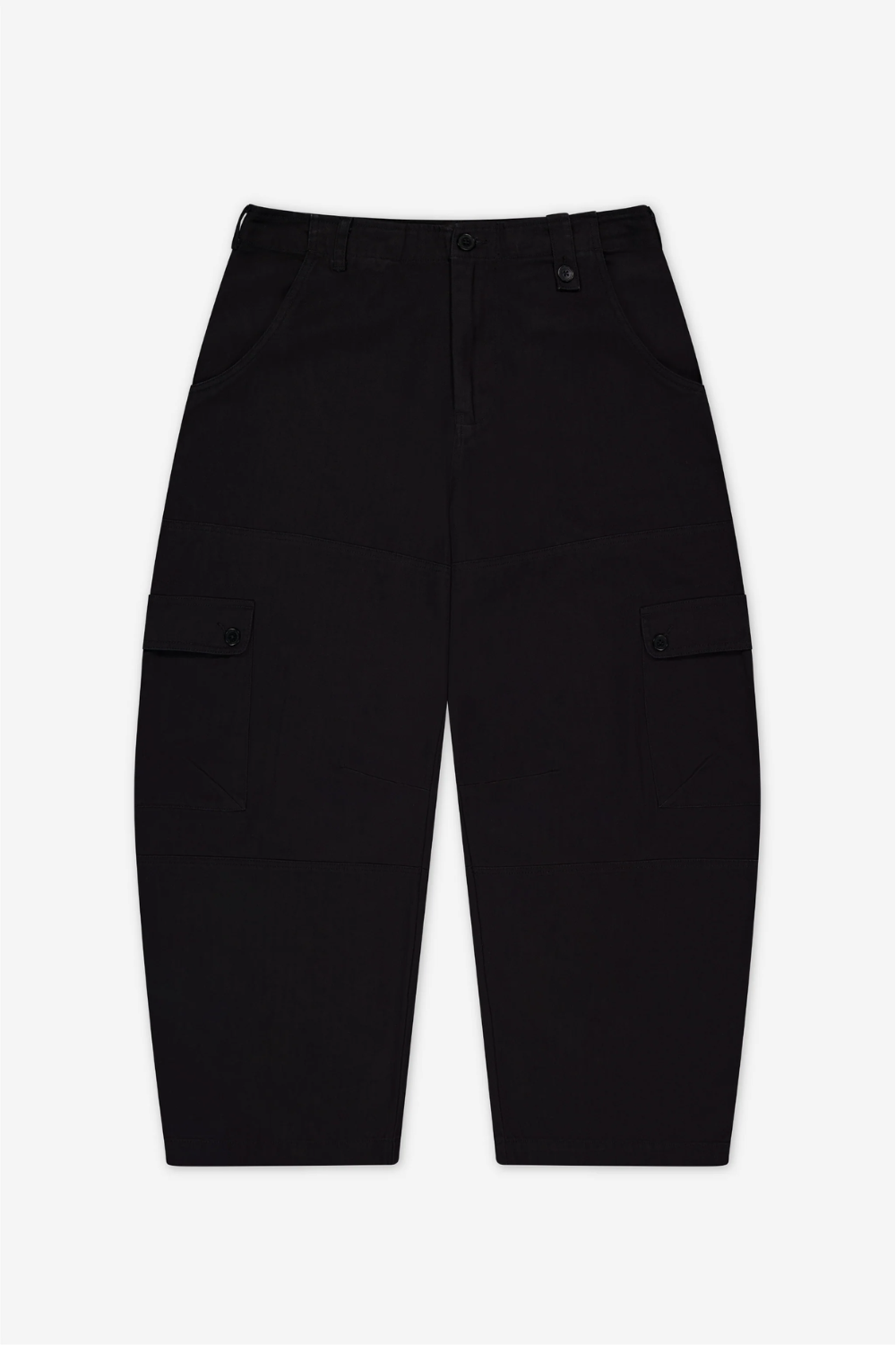 Dart-Knee Cargo Pants - Washed Black Herringbone | PORTER JAMES SPORTS | Mad About The Boy