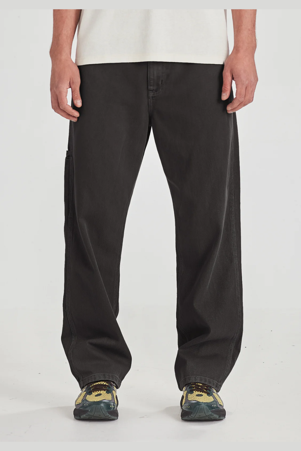 DRILL WORK PANT VINTAGE BLACK | COMMONERS | Mad About The Boy