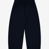 Re-Stocked Dart Knee Pleated Trousers - Navy Seersucker | PORTER JAMES SPORTS | Mad About The Boy