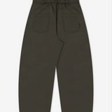 Dart-Knee Pleated Trousers - Olive | PORTER JAMES SPORTS | Mad About The Boy